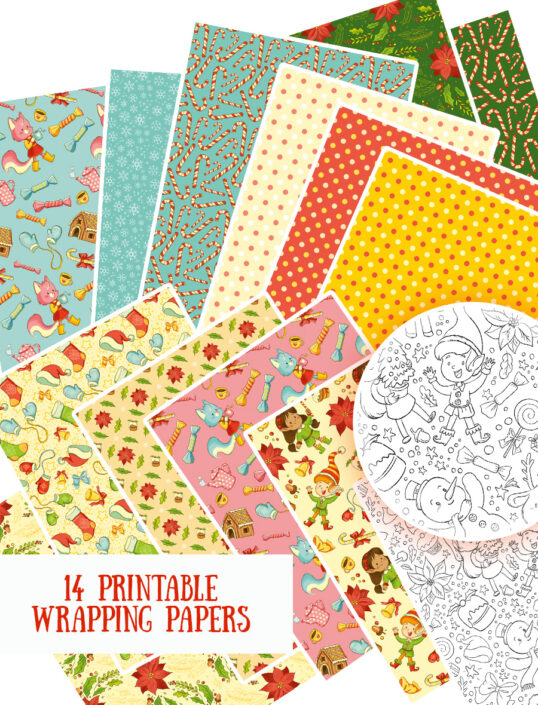 Pattern design natale